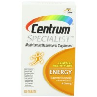 Centrum Specialist Energy Complete Multivitamin Supplement -120 Tablets